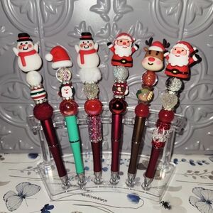 Festive Christmas Themed Pens